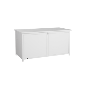 Arcón Exterior HIDE Grande 177x89 cm, Aluminio Blanco -...