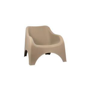 Sillón Exterior KUMO, Polipropileno / Topo - Brafab