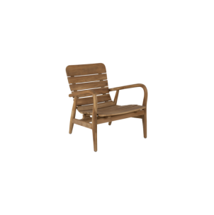 Sillón Exterior LILJA, Madera de Teca / Natural - Brafab