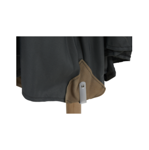 Sombrilla PARMA Ø350 cm - Madera FSC / Natural / Gris -... 2