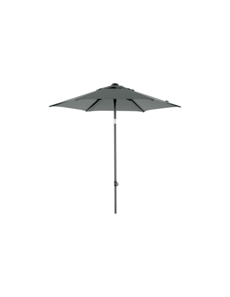 Sombrilla Reclinable POPPI  Ø200 cm, Gris Antracita / Gris - Brafab