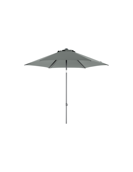 Sombrilla Reclinable POPPI  Ø250 cm, Gris Antracita / Gris - Brafab