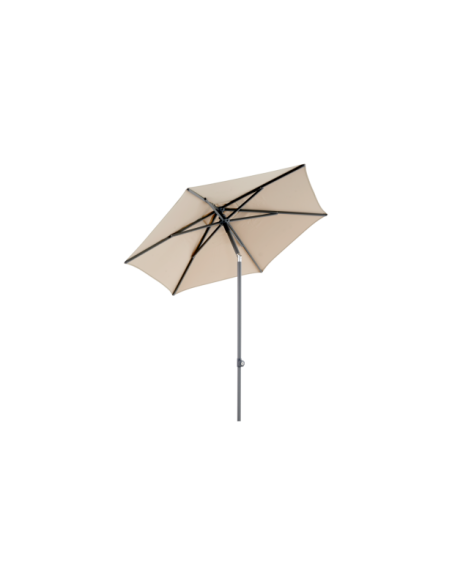 Sombrilla Reclinable POPPI  Ø200 cm, Beige - Brafab