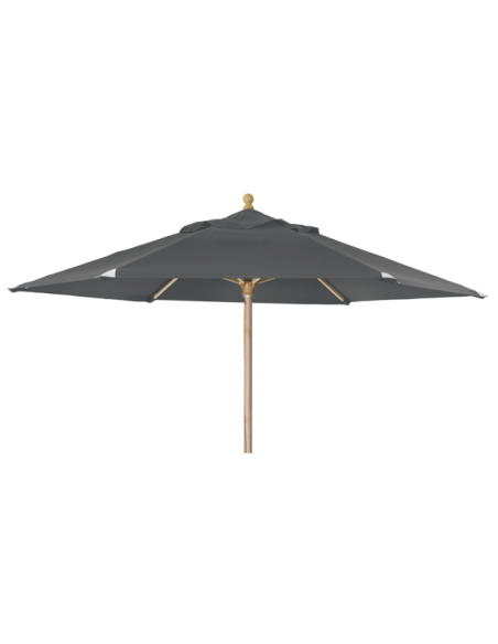 Sombrilla REGGIO Ø300 cm, Madera FSC / Natural / Gris - Brafab