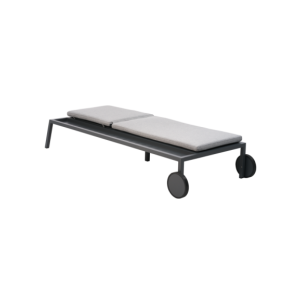 Tumbona SAMVARO, Metal / Textilene / Gris Antracita /... 2