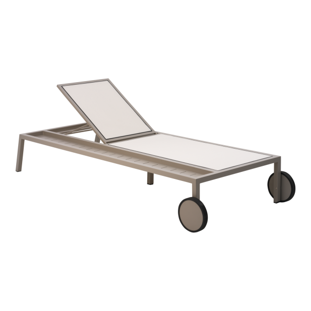 Tumbona SAMVARO, Metal / Textilene /...