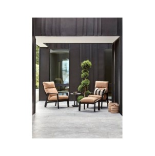 Reposapiés Exterior SLIDE con Cojín, Aluminio / Textilene... 2