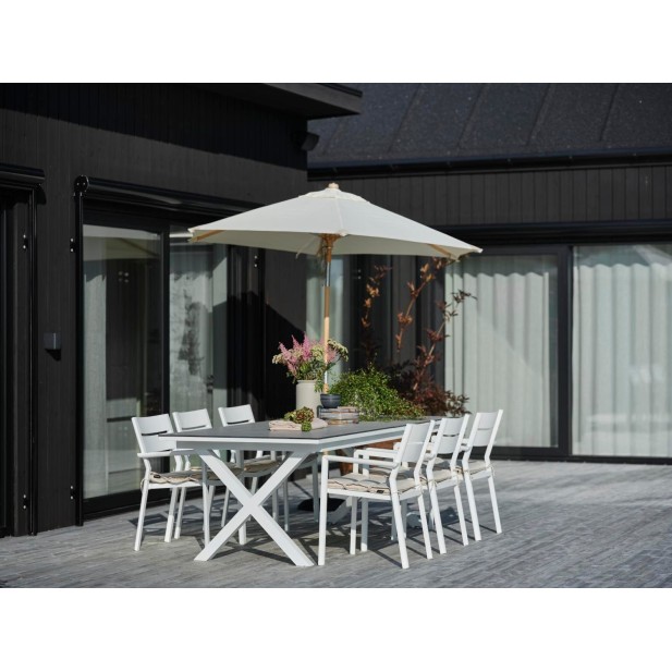 Sombrilla TRIESTE Ø250 cm - Madera...