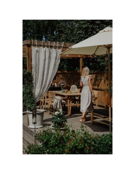 Sombrilla TRIESTE Ø250 cm - Madera FSC / Natural - Brafab