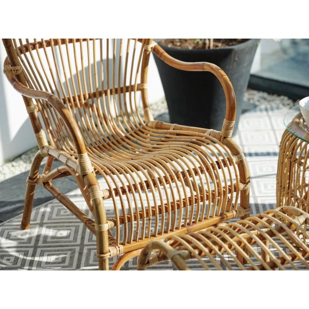 Sillón Exterior VALLDA, Ratán Natural...