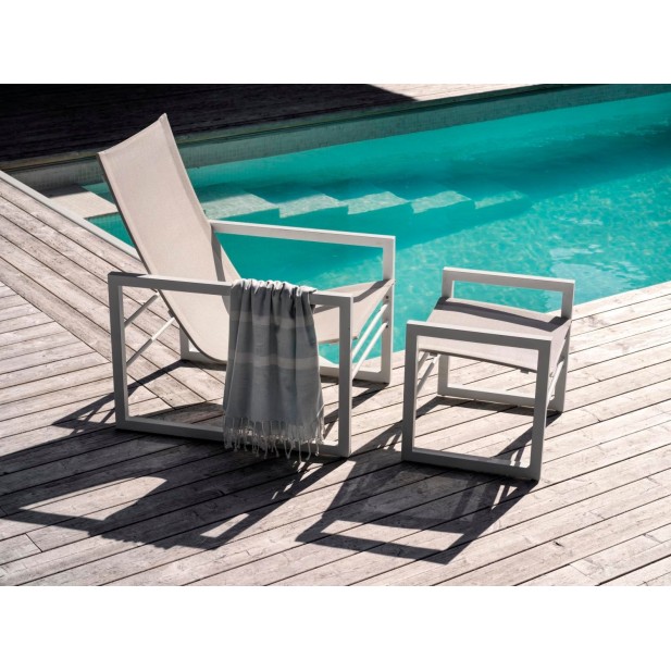 Reposapiés Exterior VEVI, Aluminio /...