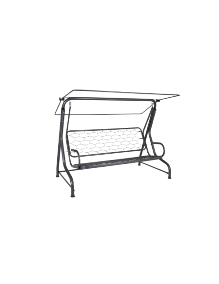 Columpio de Jardín WIEN, Metal Gris Antracita - Brafab