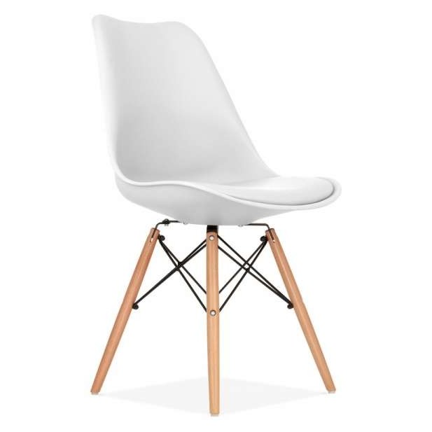 Silla Eames Fiore blanca 