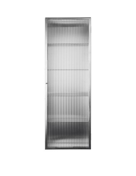 Aparador HAZE 35x100 cm, Cristal / Metal Gris - Ferm Living 1104272059