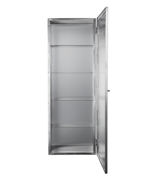 Aparador HAZE 35x100 cm, Cristal Estriado / Metal Gris - Ferm Living