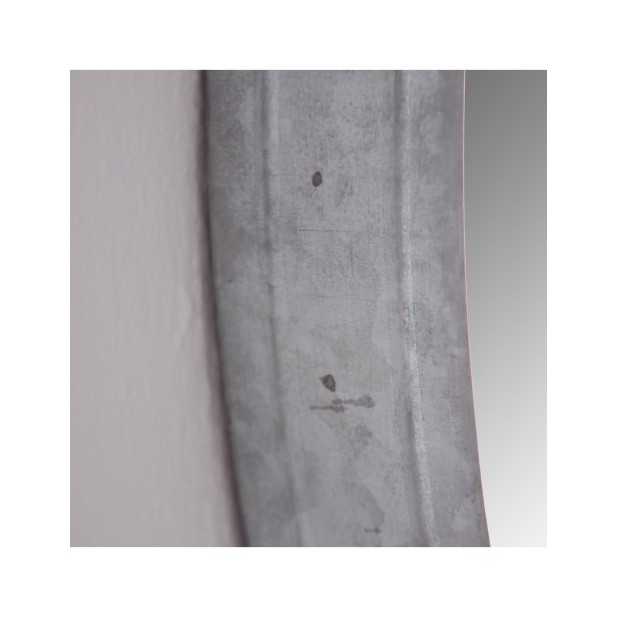 Espejo GEOKEL, Hierro / Negro, Gris -...