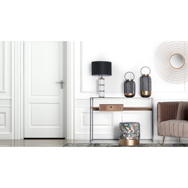 Espejo FIDELE, Hierro / Oro - Kodu...