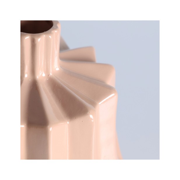 Jarrón AYAKA, Cerámica / Rosa Palo -...