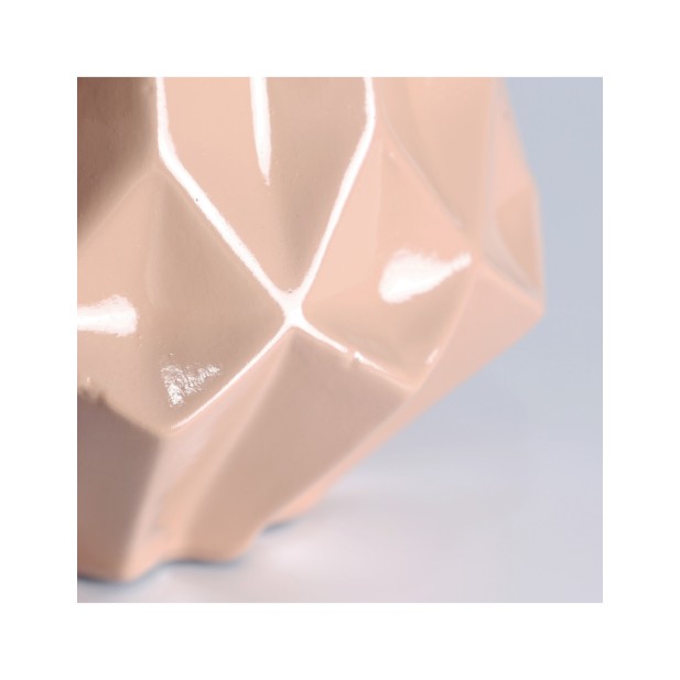 Jarrón AYAKA, Cerámica / Rosa Palo -...