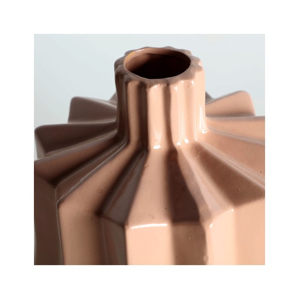 Jarrón AYAKA, Cerámica / Rosa Palo -...