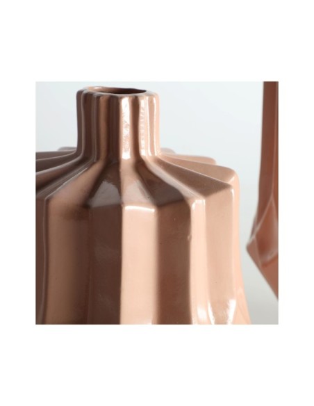 Jarrón AYAKA, Cerámica / Rosa Palo - Kodu Home Design