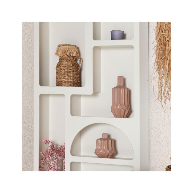 Jarrón AYAKA, Cerámica / Rosa Palo -...