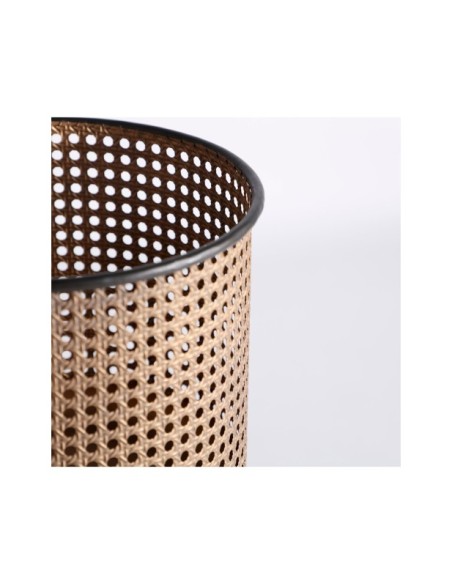 Macetero BREAM, Hierro / Negro, Oro - Kodu Home Design