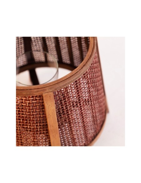 Farol BLED, Bambú / Marrón, Burdeos - Kodu Home Design