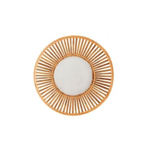 Espejo ARTEAGA, Bambú / Marrón - Kodu Home Design
