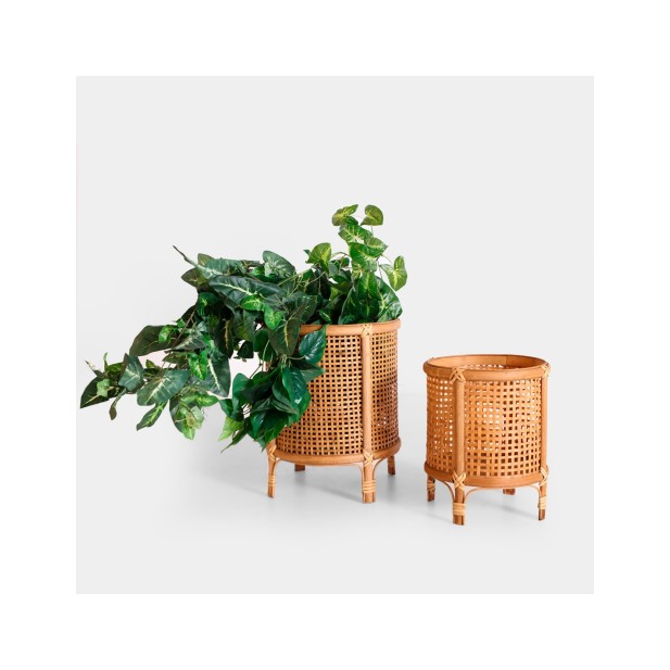 Set 2 Maceteros ARTEAGA, Bambú /...