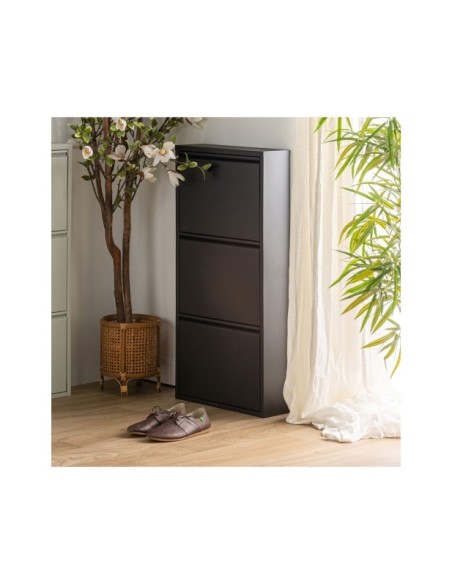 Set 2 Maceteros ARTEAGA, Bambú / Marrón - Kodu Home Design