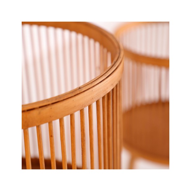 Set 3 Maceteros ARTEAGA, Bambú /...