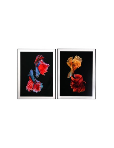 Set 2 Cuadros ELKA, DM / Marrón Claro, Multicolor - Kodu Home Design