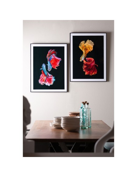 Set 2 Cuadros ELKA, DM / Marrón Claro, Multicolor - Kodu Home Design