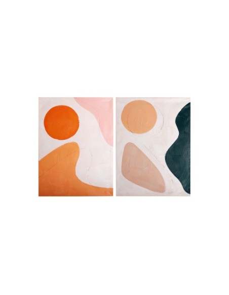 Set 2 Lienzos JULA, Lienzo / Multicolor - Kodu Home Design