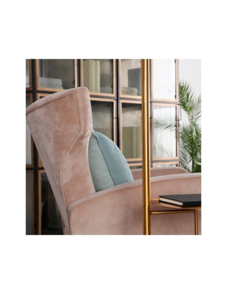 Cojín NELA, Poliéster / Azul - Kodu Home Design