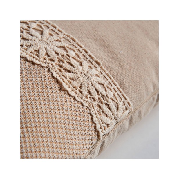 Cojín TIKER, Poliéster / Beige - Kodu...