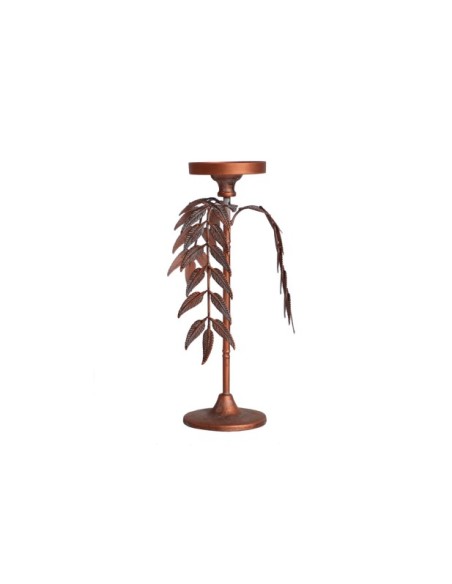 Candelabro Palmera LUCERNA, Hierro / Cobre - Kodu Home Design