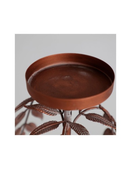 Candelabro Palmera LUCERNA, Hierro / Cobre - Kodu Home Design