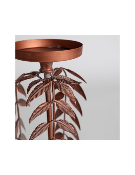 Candelabro Palmera LUCERNA, Hierro / Cobre - Kodu Home Design