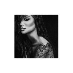 Lienzo HINA, Lienzo / Negro - Kodu Home Design 2