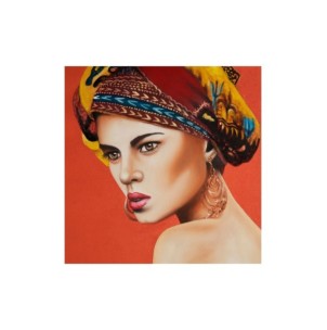 Lienzo YUA, Lienzo / Naranja - Kodu Home Design 2