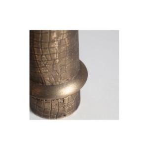 Jarrón VESC Ø14x26 cm, Hierro / Oro - Kodu Home Design 2