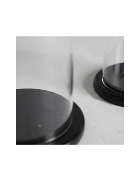 Set 2 Portavelas BLASIGE, DM / Negro - Kodu Home Design