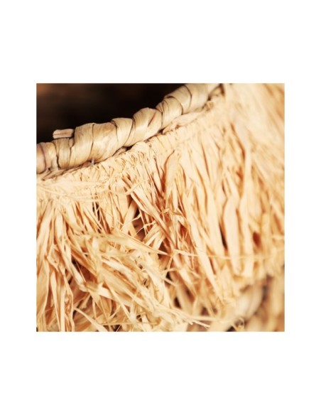 Set 2 Cestos KASSES, Fibra Natural / Marrón - Kodu Home Design