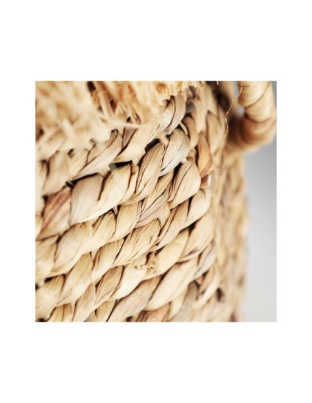 Set 2 Cestos KASSES, Fibra Natural / Marrón - Kodu Home Design