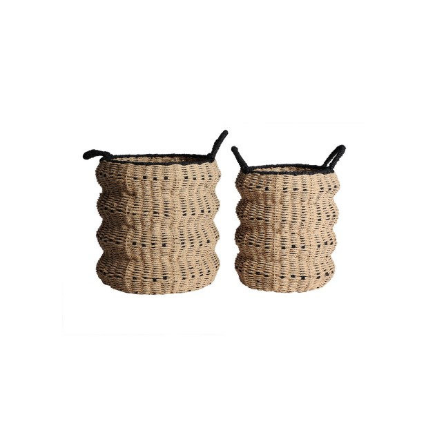 Set 2 Cestos WICA, Fibra Natural /...