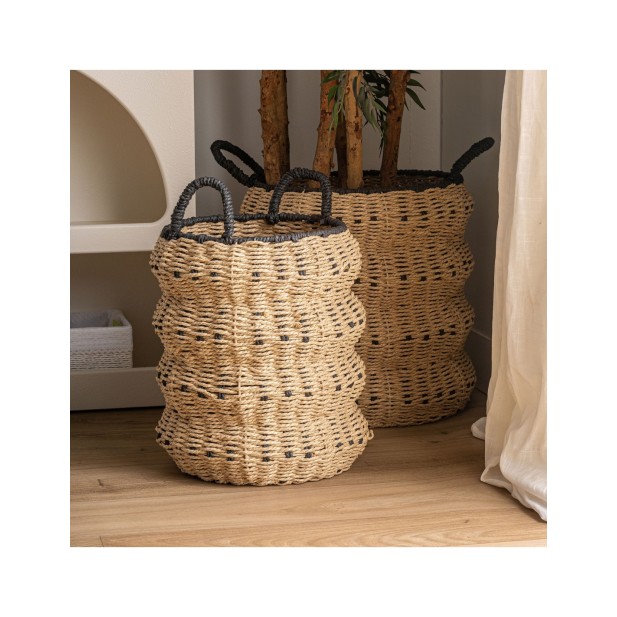Set 2 Cestos WICA, Fibra Natural /...