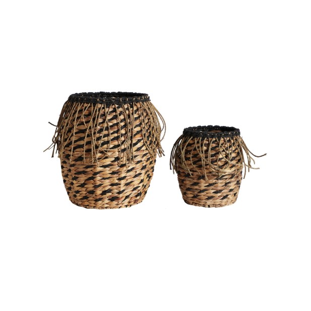 Set 2 Cestos BLAIR, Fibra Natural /...