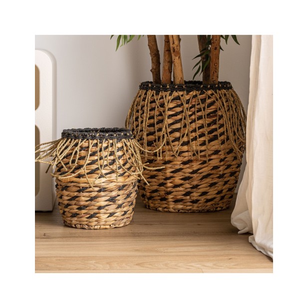 Set 2 Cestos BLAIR, Fibra Natural /...